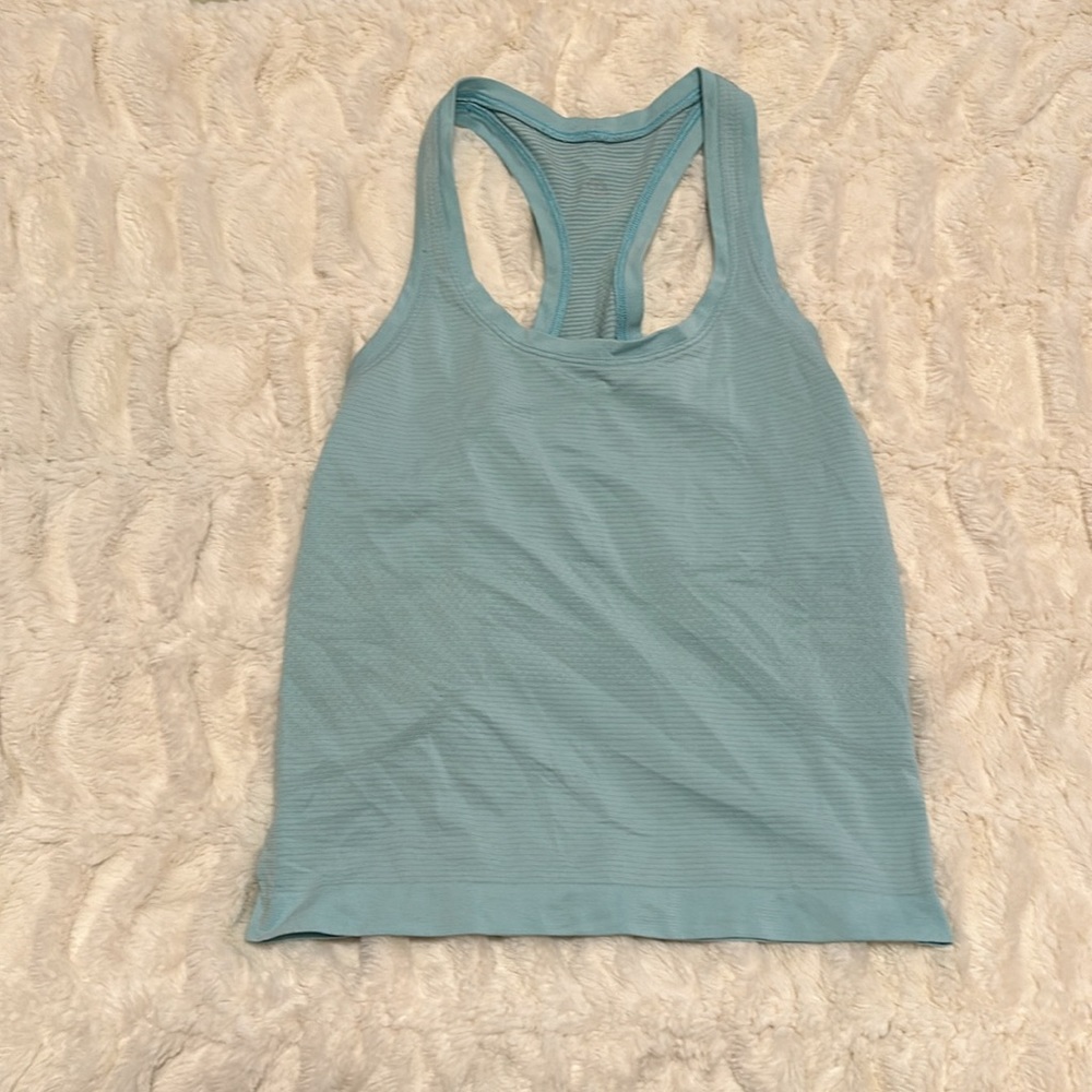 Lululemon swiftly tech racerback crop tank